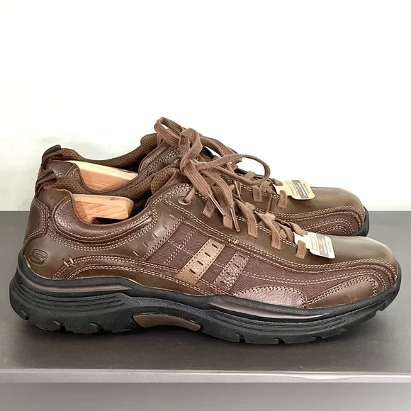 NWOT Skechers Sneakers, Brown NWOB- Skechers Hands-Free Slip-Ins Afterburn- | Mercari main image 4